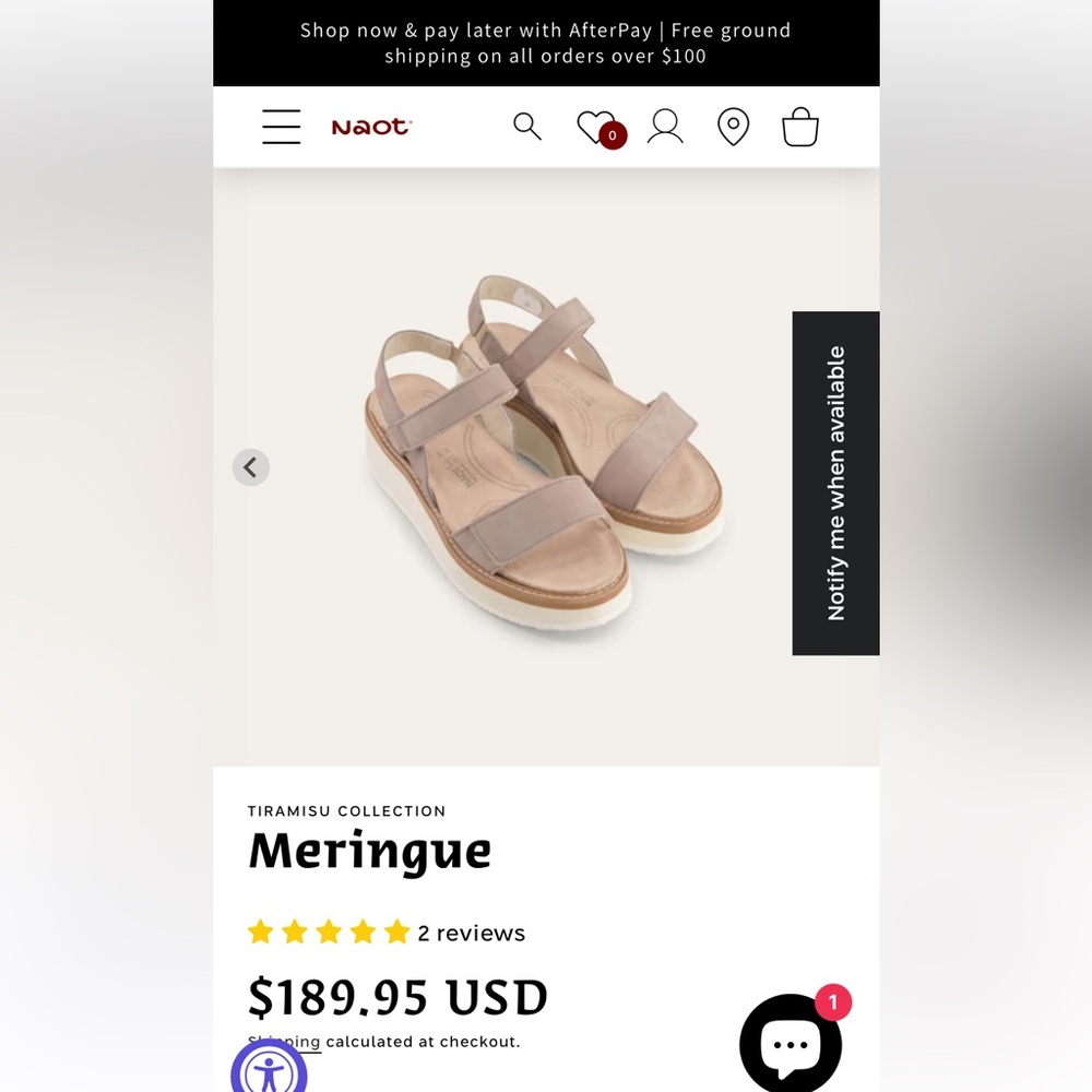 Naot Meringue sandals - Picture 5 of 5